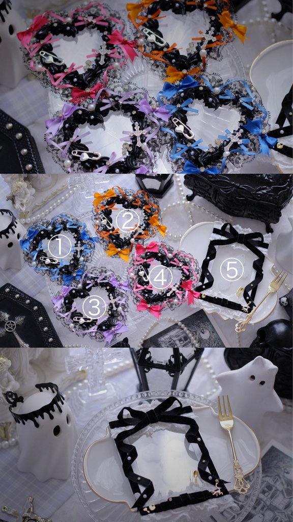 falling devil Heart cake/魔女のケーキ屋さん(チェキサイズ)