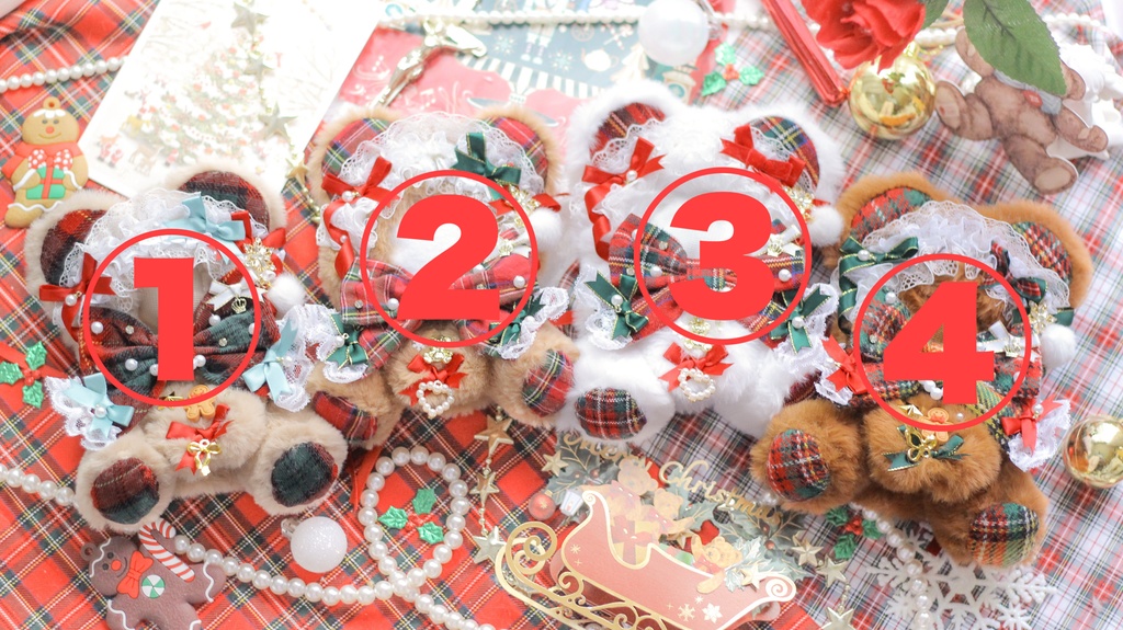 Christmas present teddy 🧸🎄