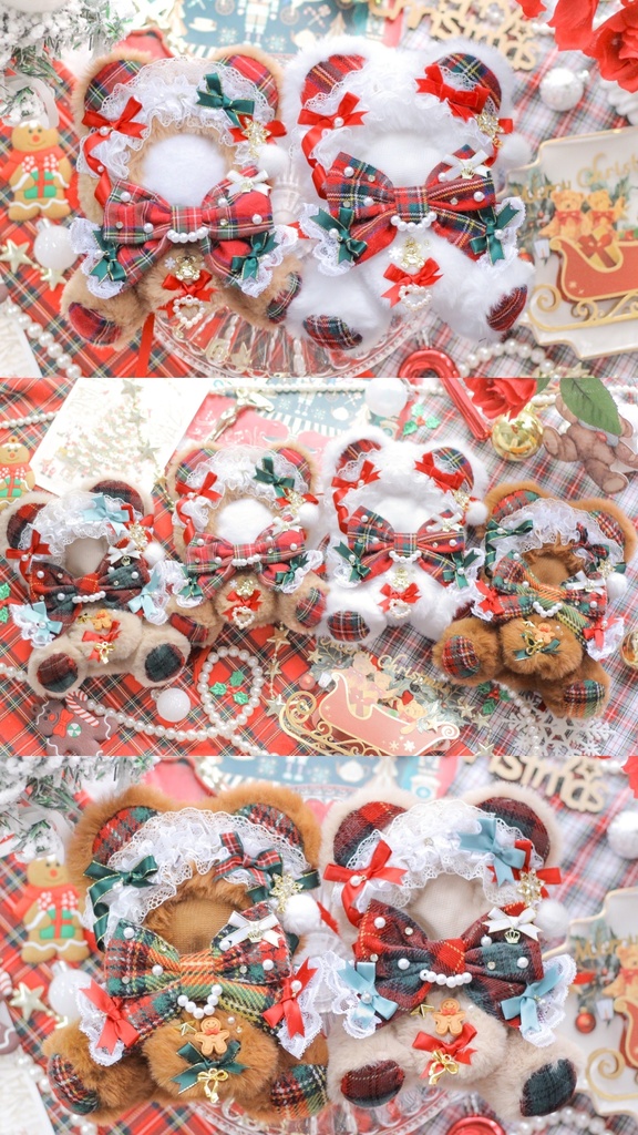 Christmas present teddy 🧸🎄