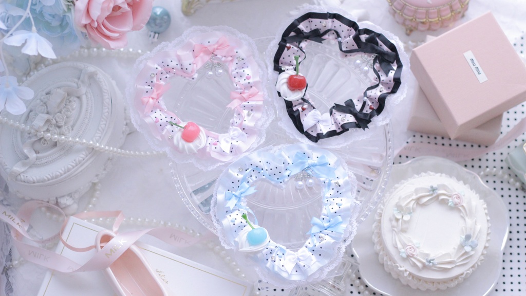 水玉チェリートレカケース🍒💭