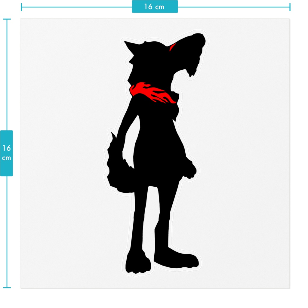 ジェットステッカー シルエットB_B