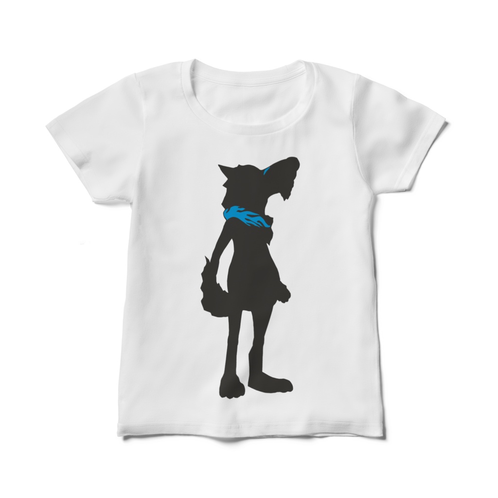 ジェットTシャツ レディース白 シルエットA