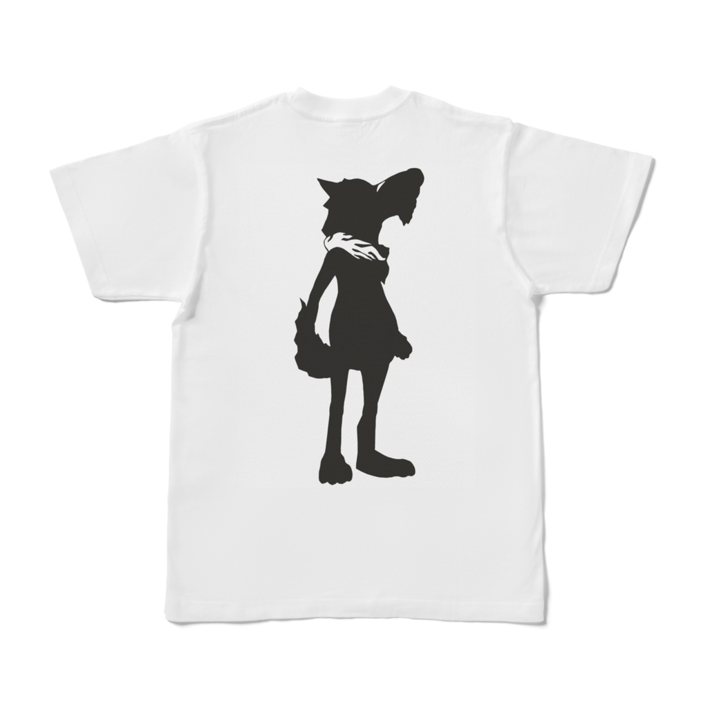 ジェットTシャツ 背面シルエットD