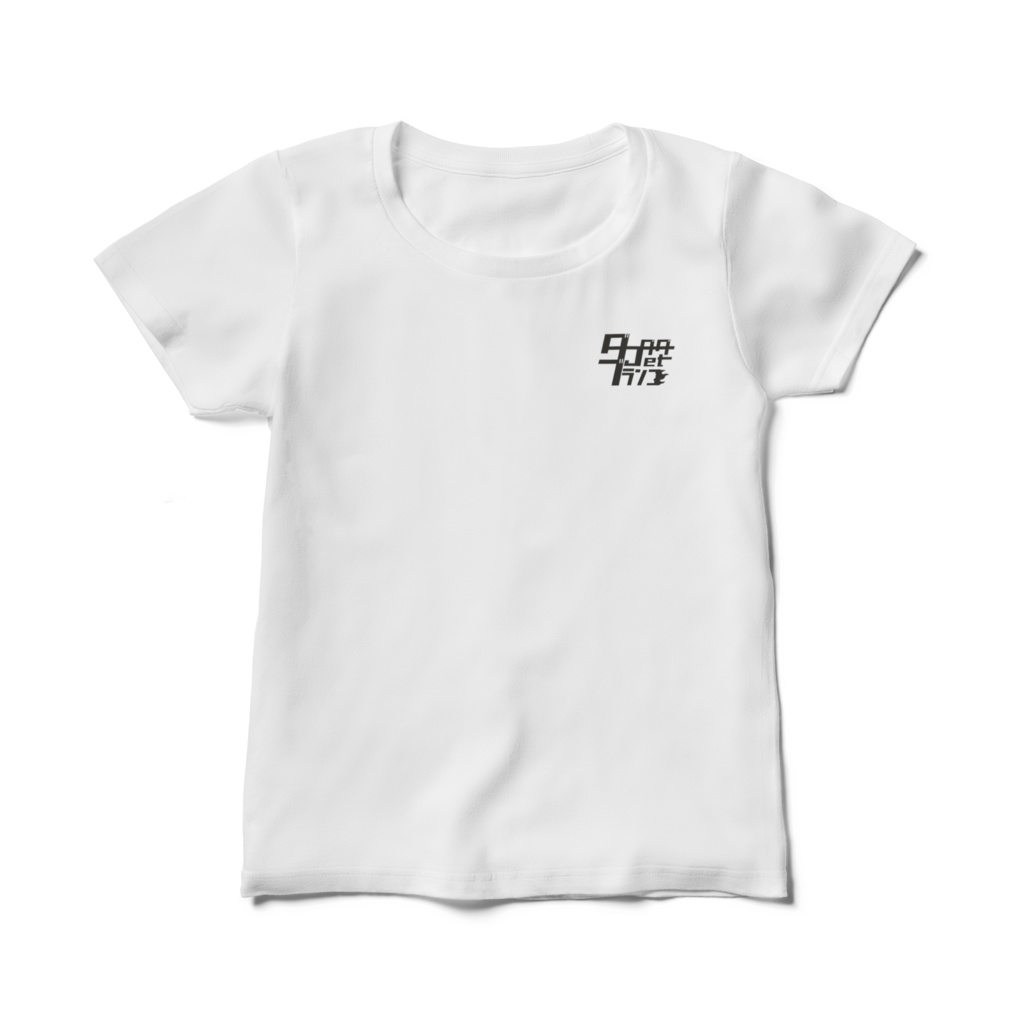 ジェットTシャツ　レディース背面シルエットD
