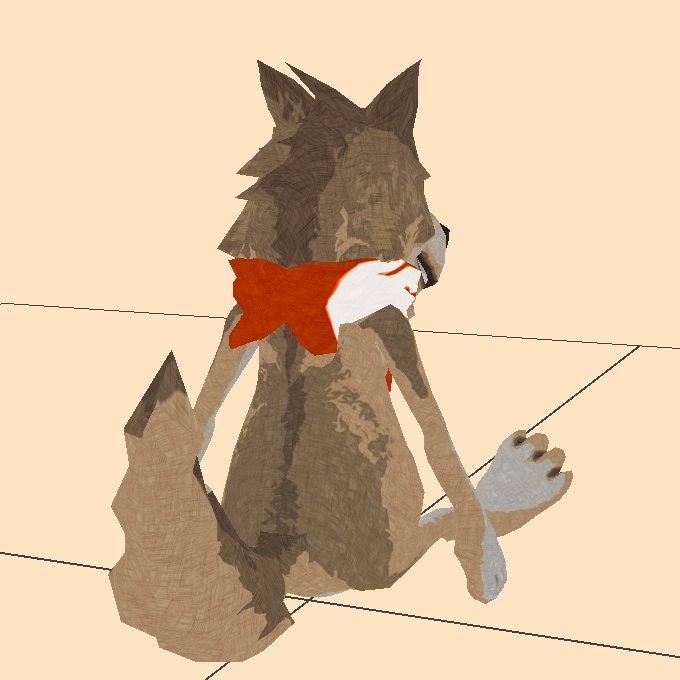 狼のJETぬいぐるみ