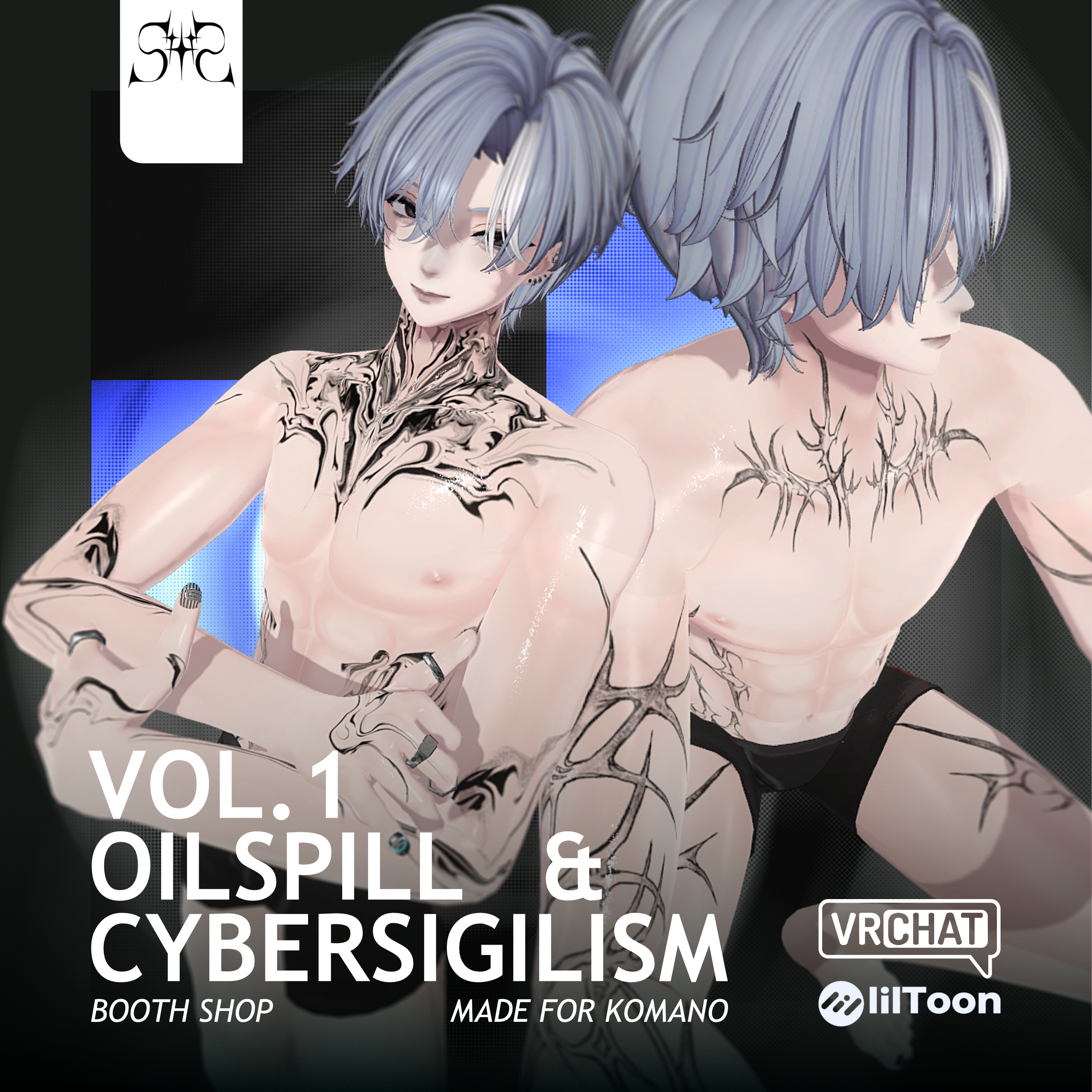 Komano & Oilspill Tattoo Pack [4K Textures]