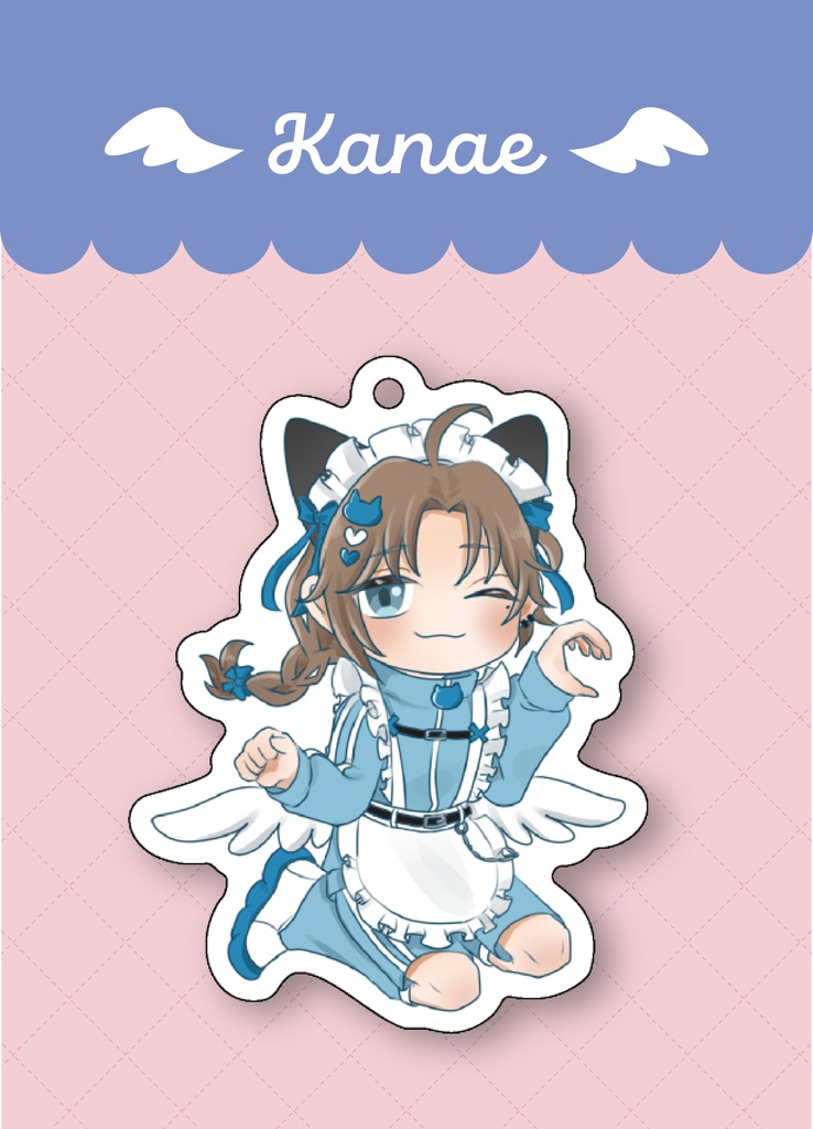 【非公式】叶ジャージメイドアクリルキーホルダー