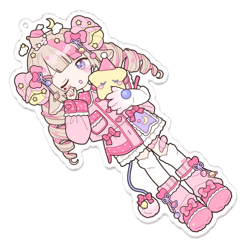 Sekai Sleep ♡ Acrylic Keychain