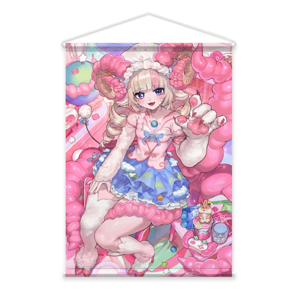 【半年記念グッズ】Tentacles SEKAI ♡ B2タペストリー