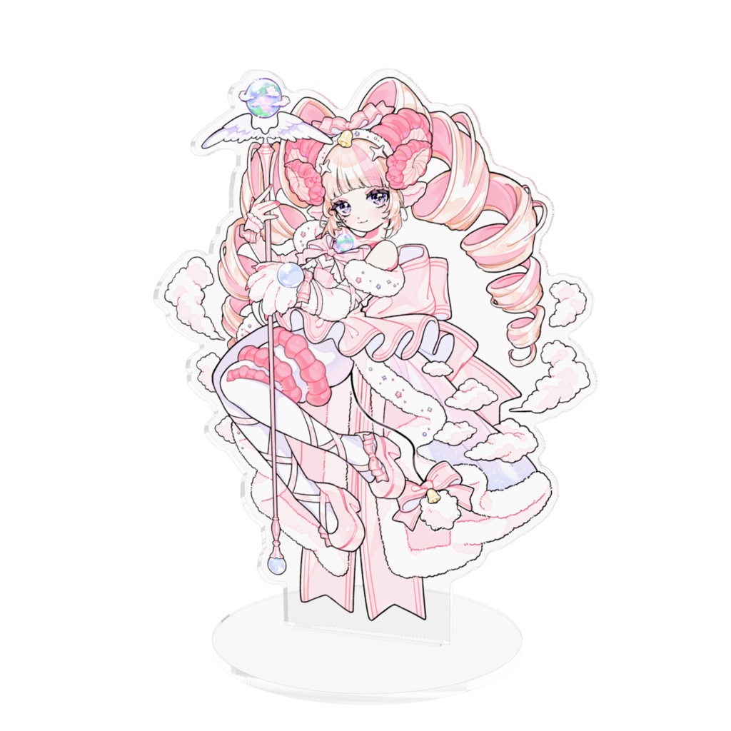 【1周年記念グッズ】魔法少女セカイ❤︎160mmアクスタ