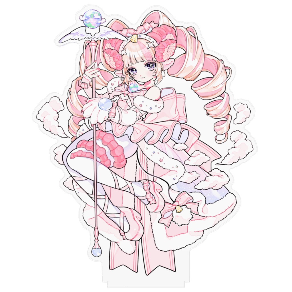 【1周年記念グッズ】魔法少女セカイ❤︎160mmアクスタ
