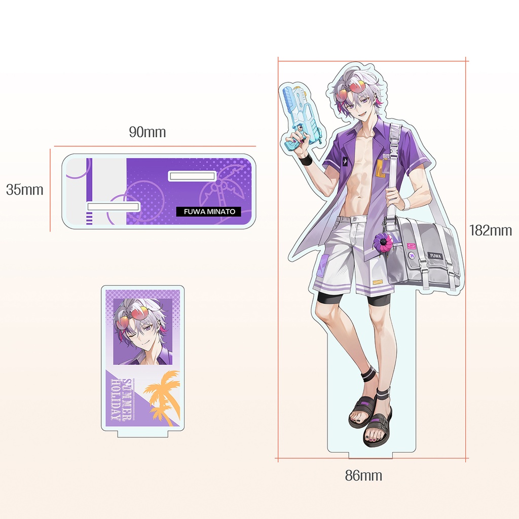 ふわぐさ アクリルスタンド - 不破湊/三枝明那