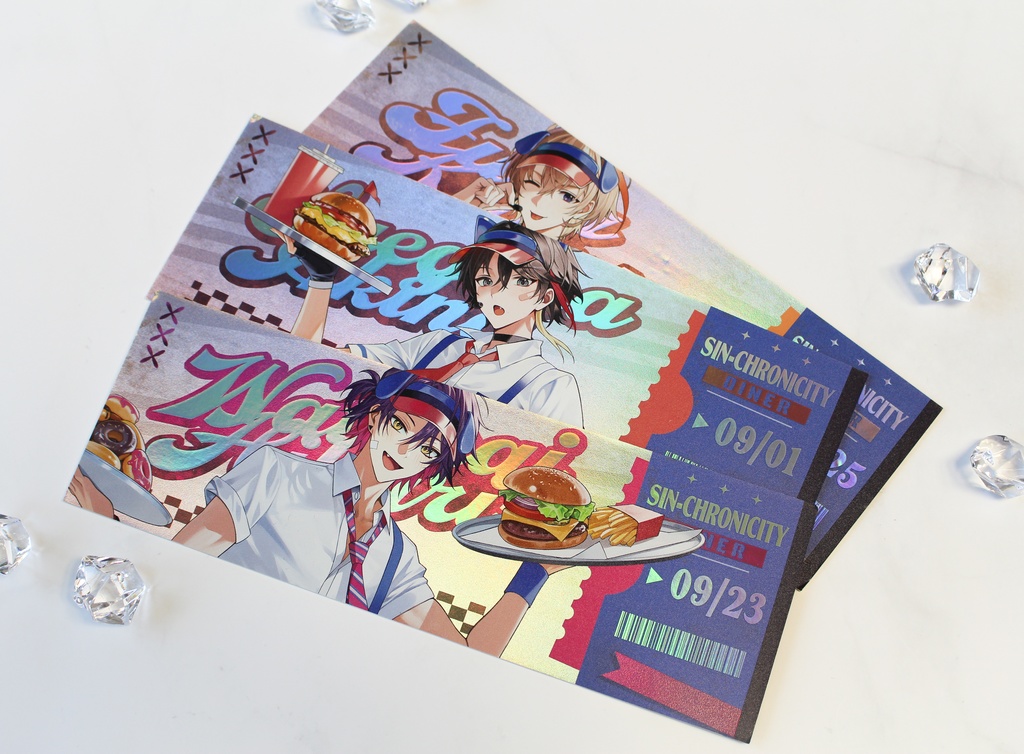SIN-CHRONICITY ダイナーver. アクリルスタンドセット