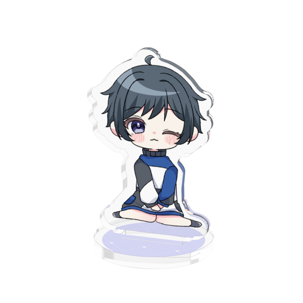 お座りアクスタ