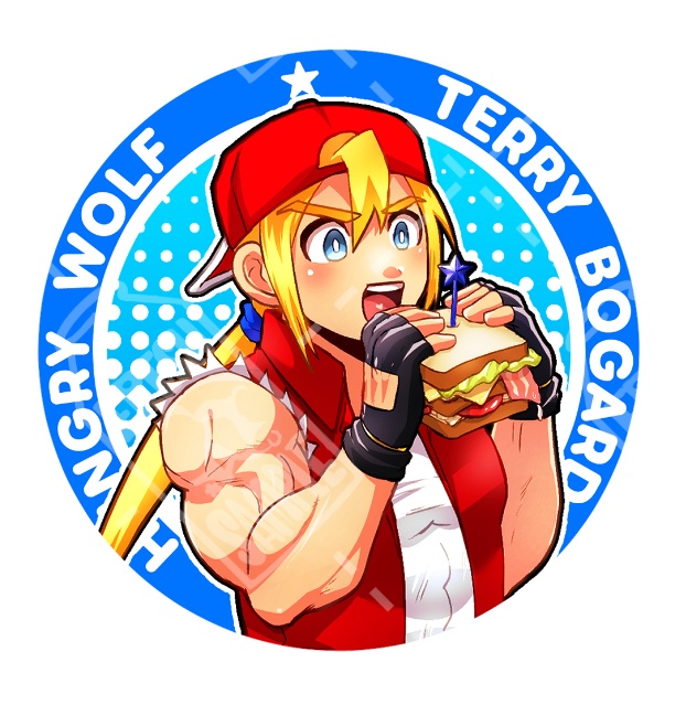 ステッカー【ハングリーウルフ】2枚セット