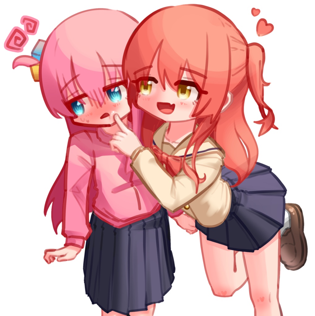 ぼっち&喜多 アクリルブロック