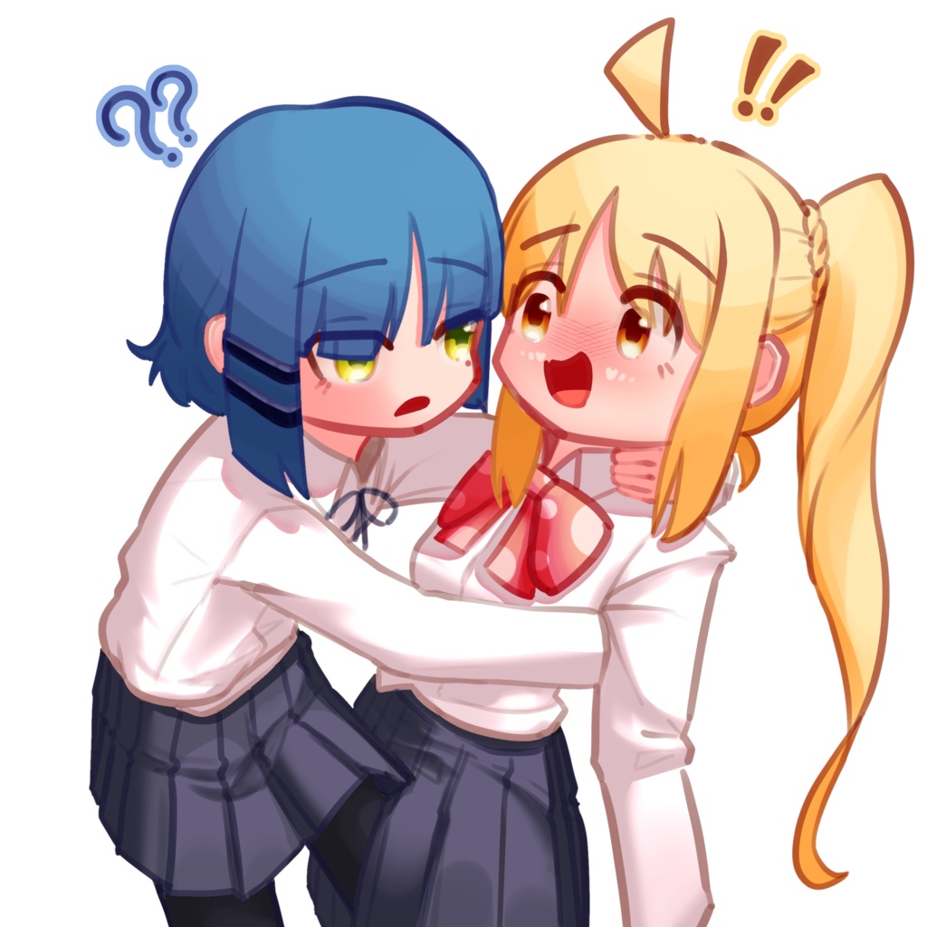 リョウ&虹夏 アクリルブロック
