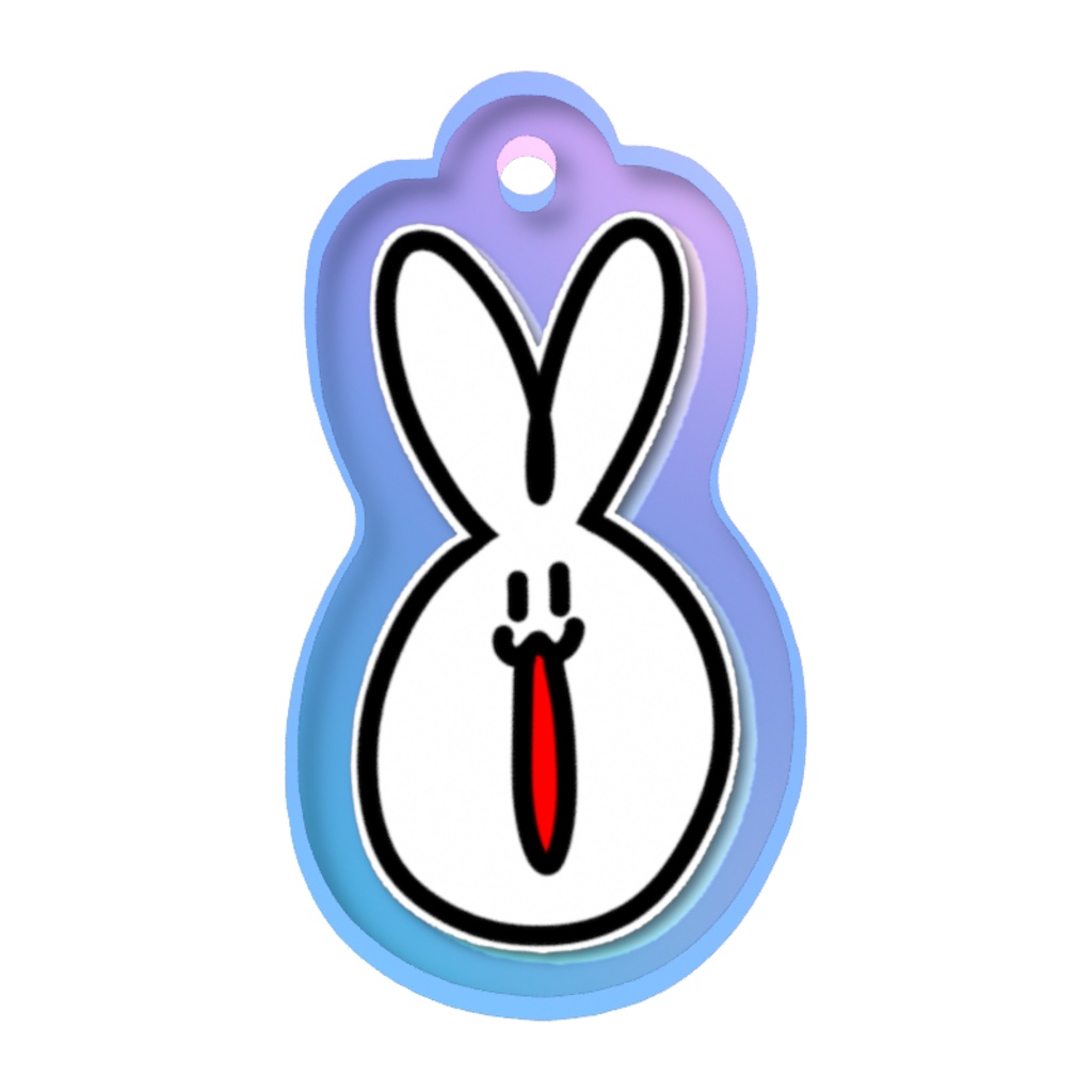こなまいきなうさぎめじるしチャーム