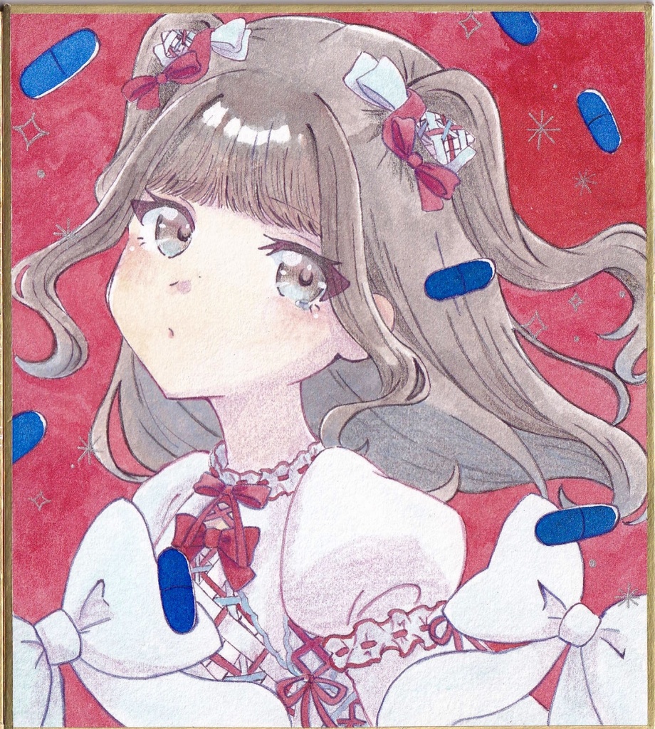 齋藤樹愛羅さんファンアート色紙