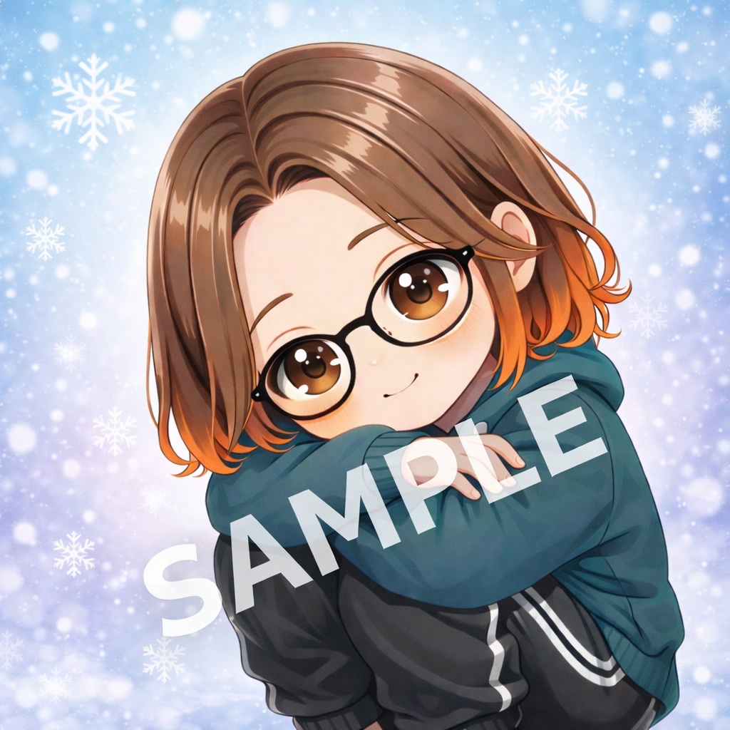 相談しながら雰囲気を整える アイコン制作チケット