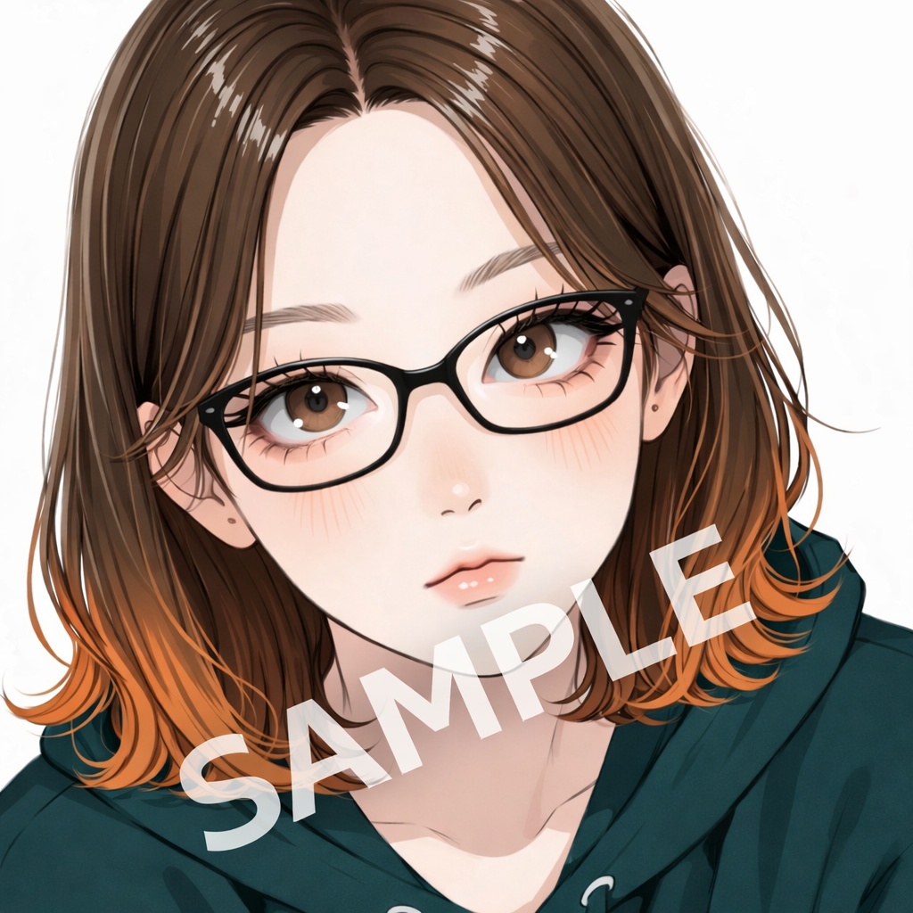 相談しながら雰囲気を整える アイコン制作チケット