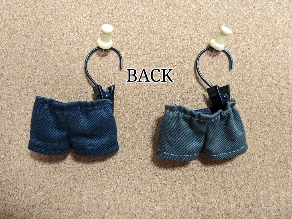 シンプルパンツ①チャコール