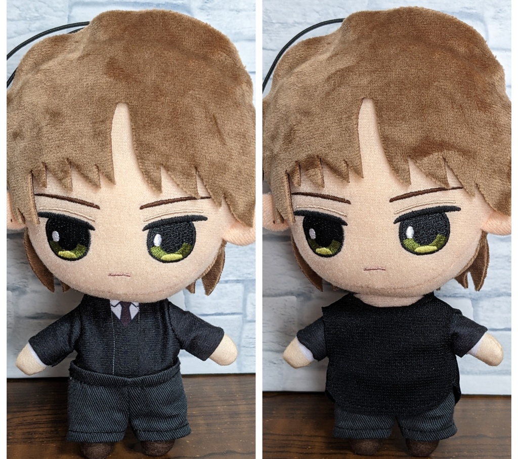 襟ぐりフェイクインナー①ブラック