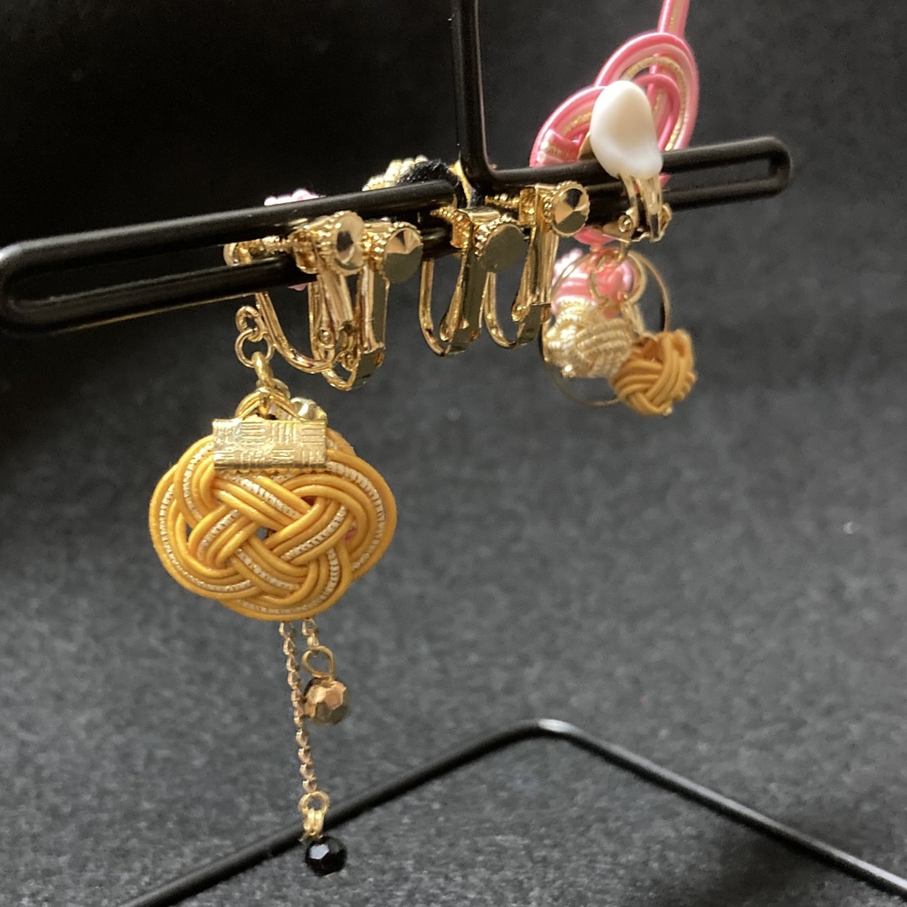 【おいコネV】水引ピアス・イヤリング ボルドルド隊