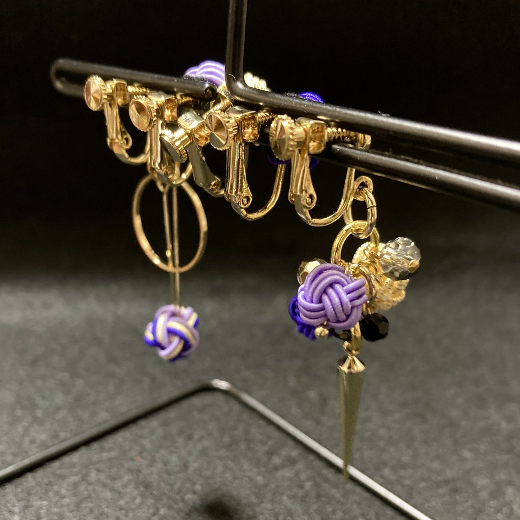 【おいコネV】水引ピアス・イヤリング ボルドルド隊