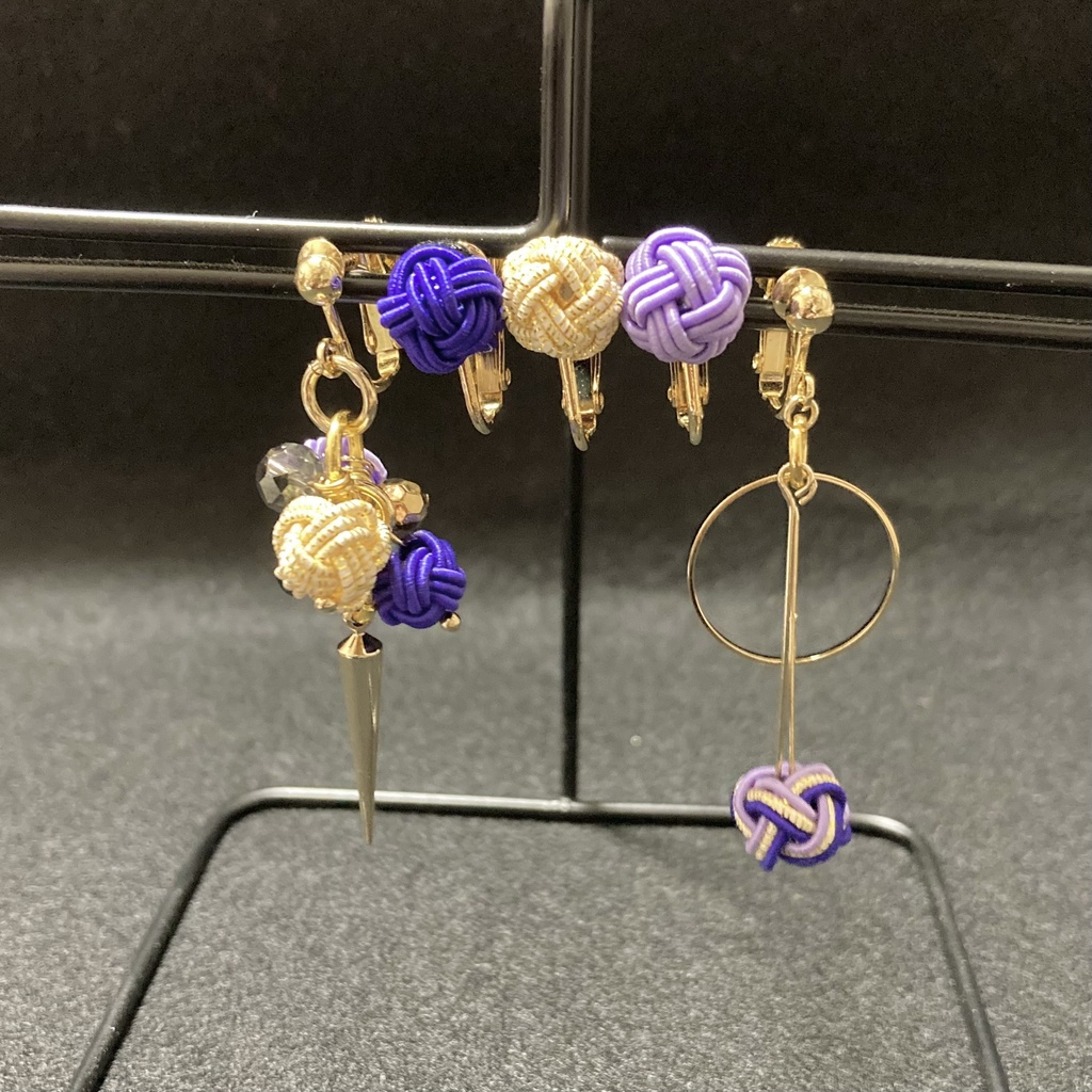 【おいコネV】水引ピアス・イヤリング ボルドルド隊