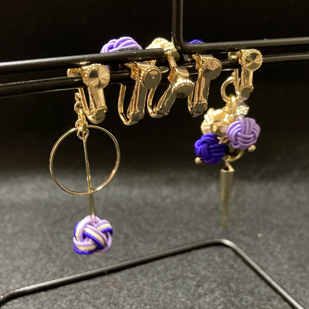 【おいコネV】水引ピアス・イヤリング ボルドルド隊