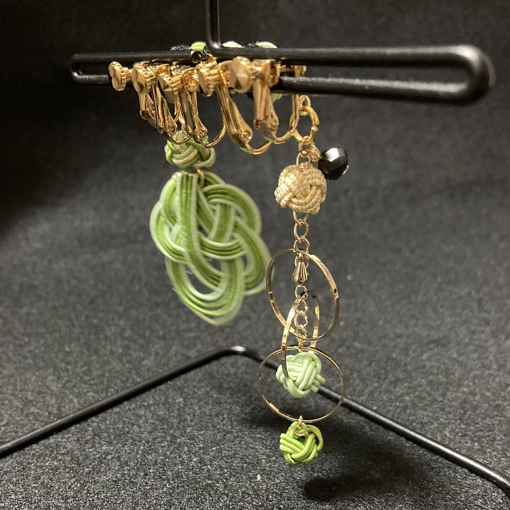 【おいコネV】水引ピアス・イヤリング ボルドルド隊