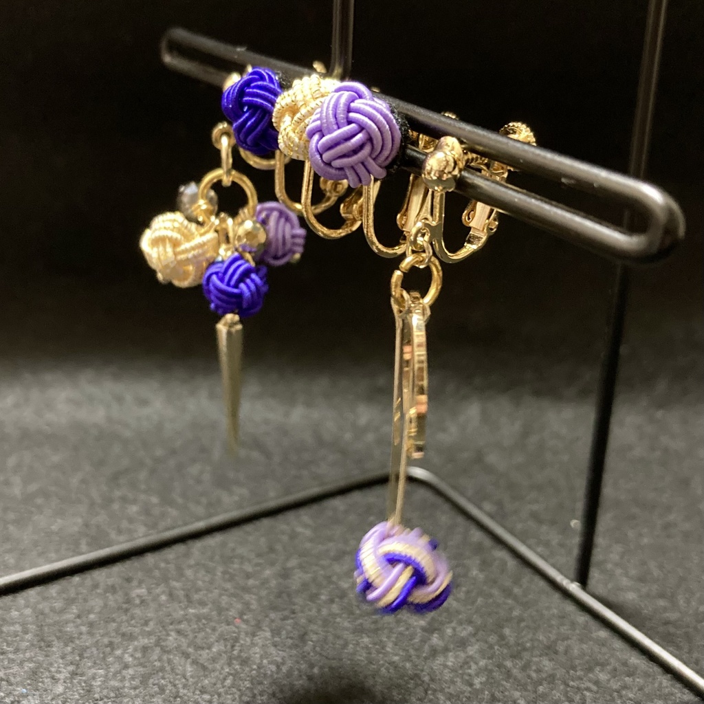 【おいコネV】水引ピアス・イヤリング ボルドルド隊