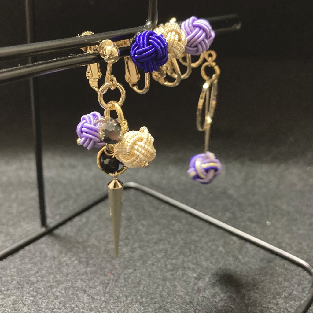 【おいコネV】水引ピアス・イヤリング ボルドルド隊