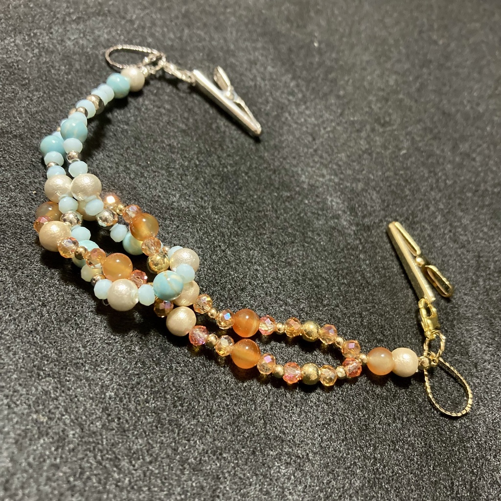 【おいコネV】ビーズ羽織紐 シバレル&アッチーナ