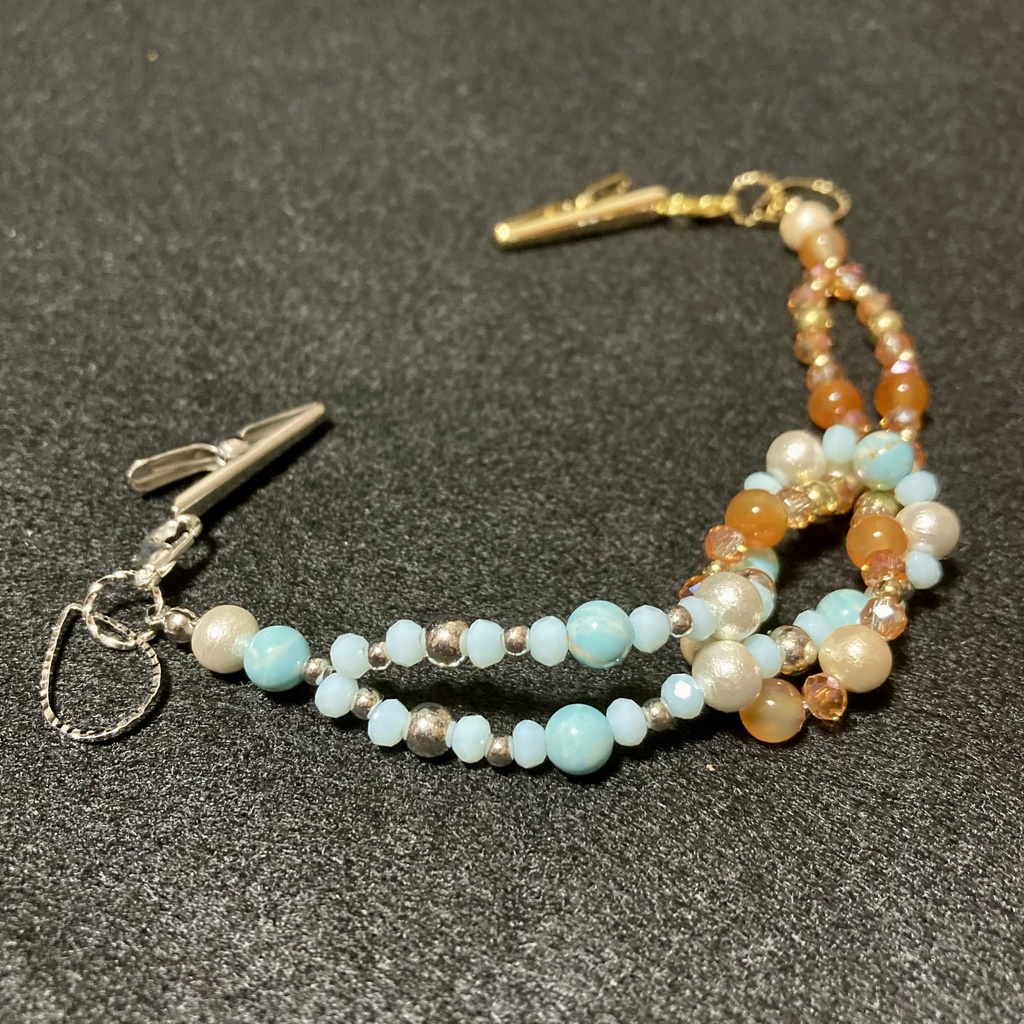 【おいコネV】ビーズ羽織紐 シバレル&アッチーナ