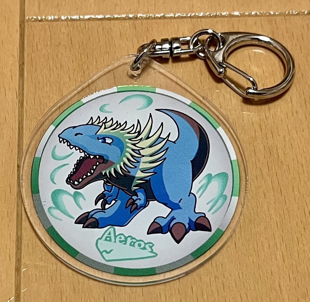 リバイバーチェンジメダルアクキー エアロン&テフラー(Aeros&Teffla)