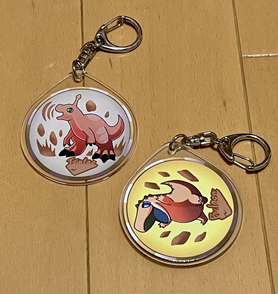 リバイバーチェンジメダルアクキー　チンタオ&ブルゴン(Tsintao&Bulgon)