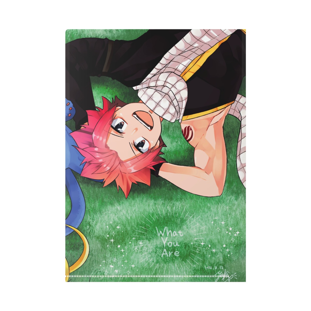 ナツルハピクリアファイル