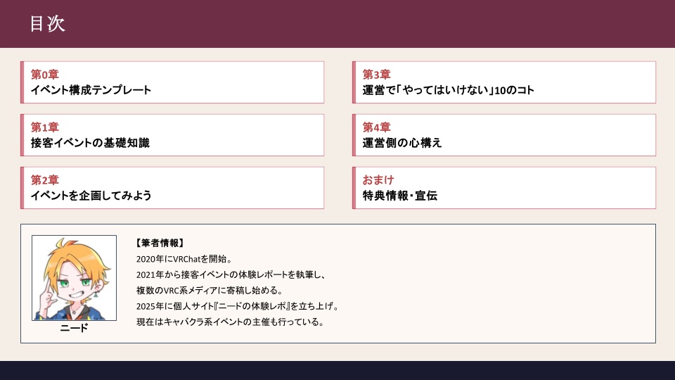 【入門書】ゼロから始める接客イベント運営【VRChat】