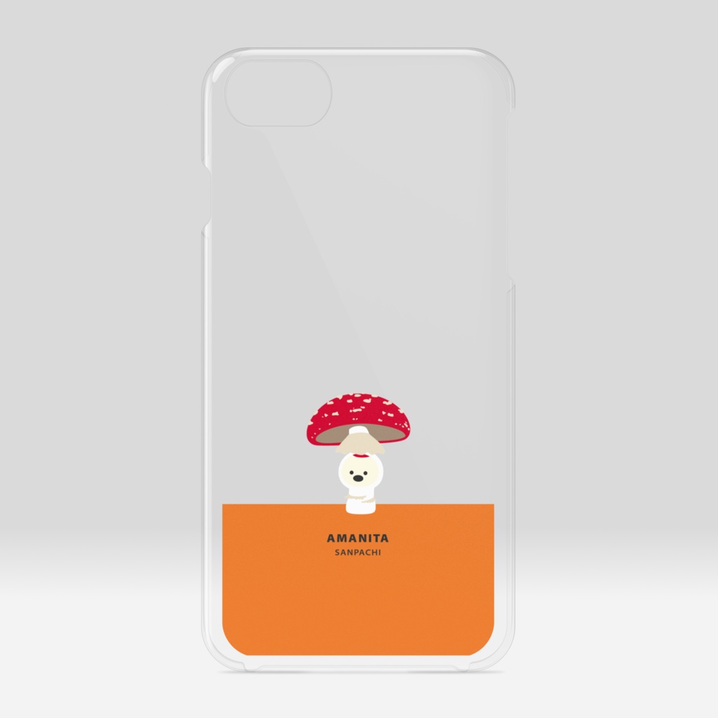 AMANITA SANPACHI クリアiPhoneケース