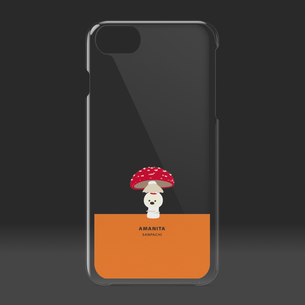 AMANITA SANPACHI クリアiPhoneケース