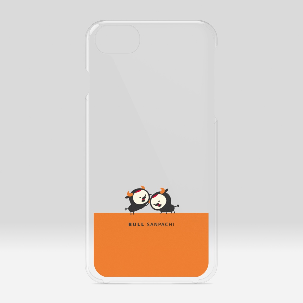 BULL SANPACHI クリアiPhoneケース