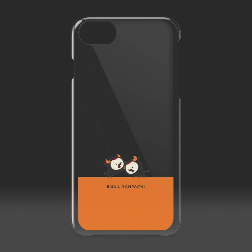 BULL SANPACHI クリアiPhoneケース