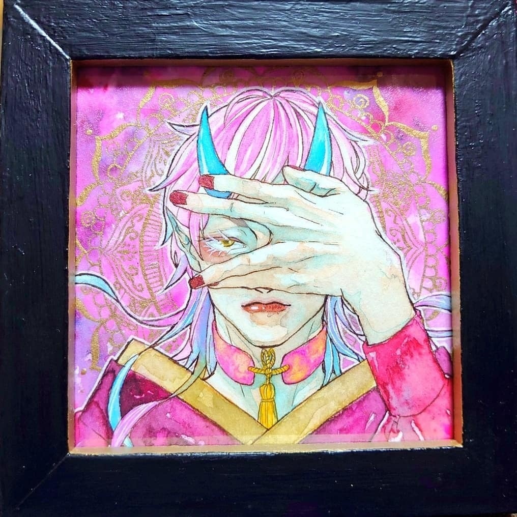 額装ミニ原画