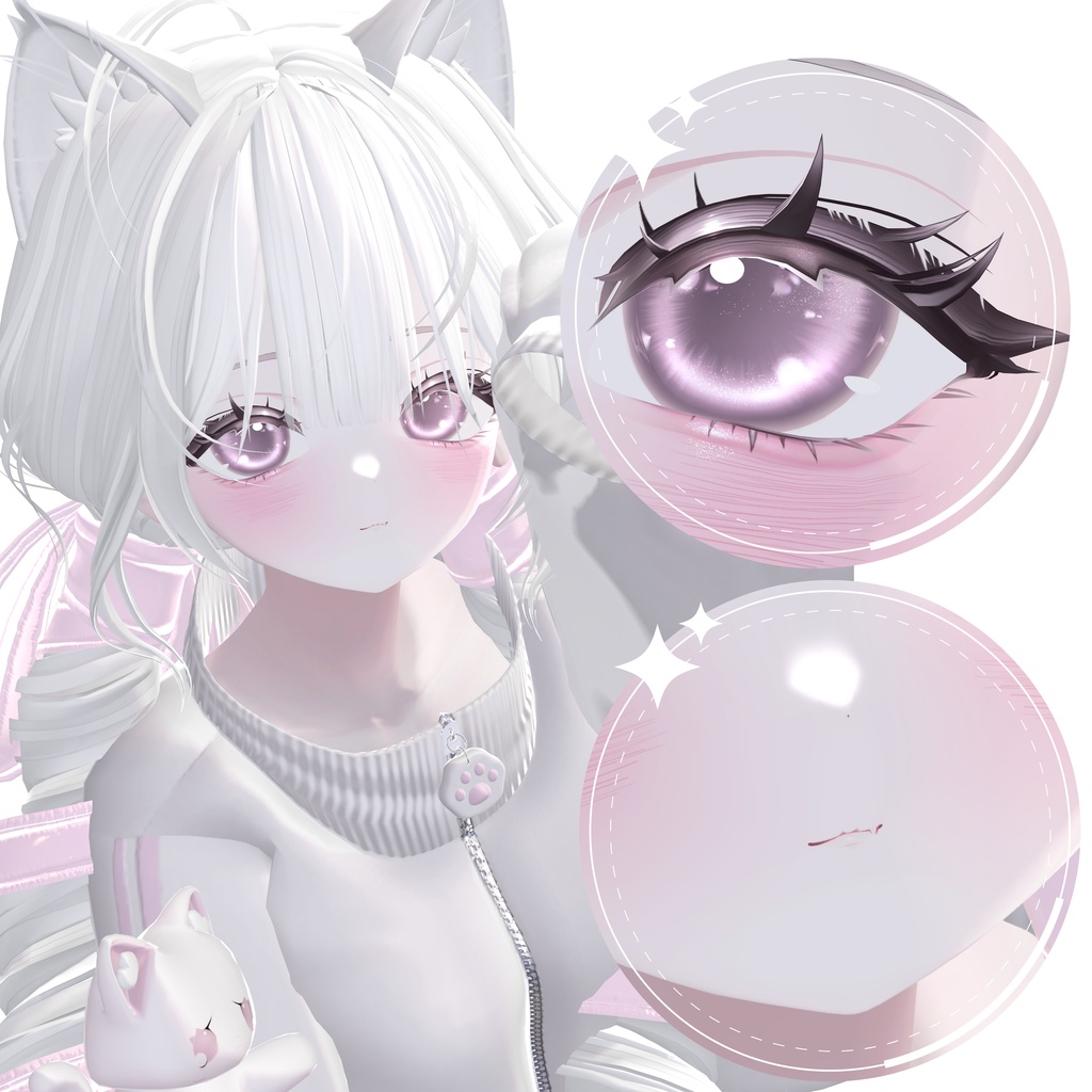 【Shinano/しなの】Makeup&eye texture