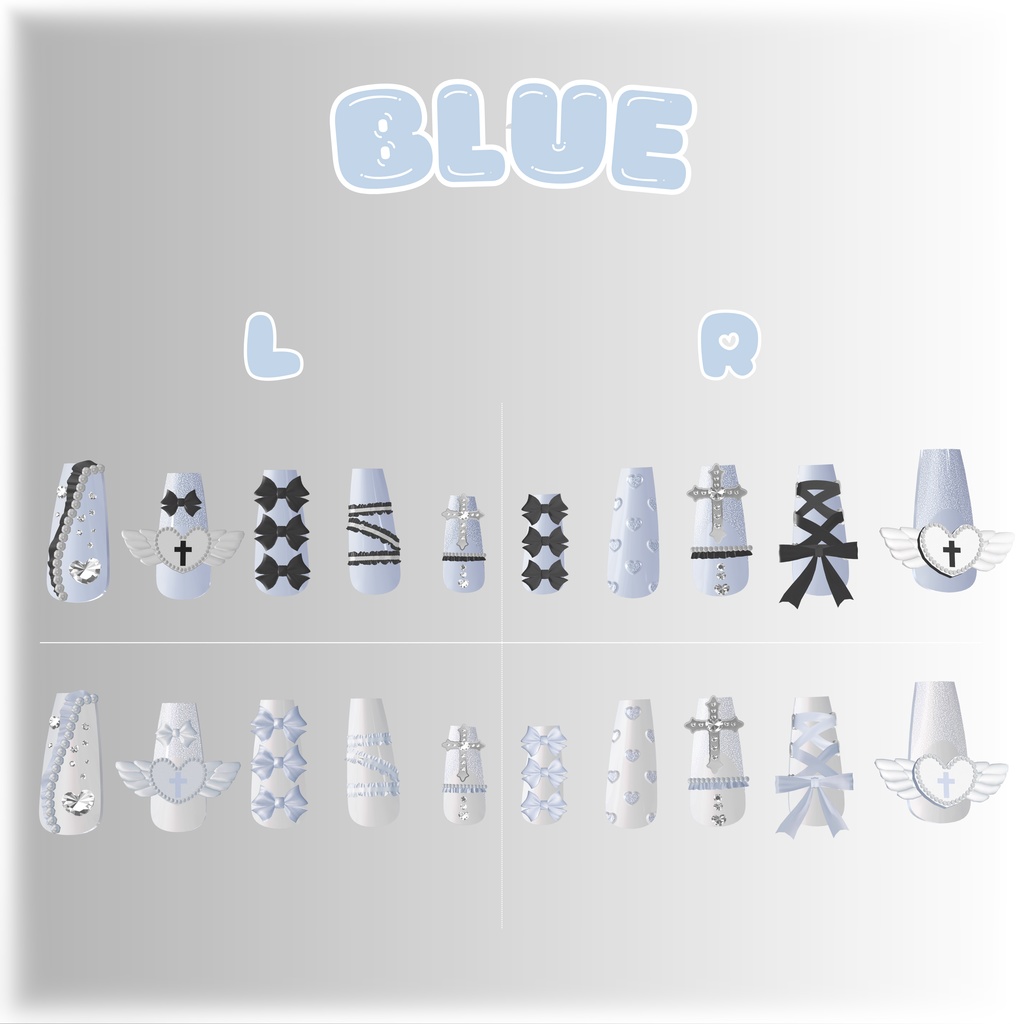 【6Avatar対応】推♡nail【MA対応】