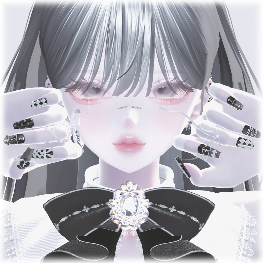 【6Avatar対応】推♡nail【MA対応】