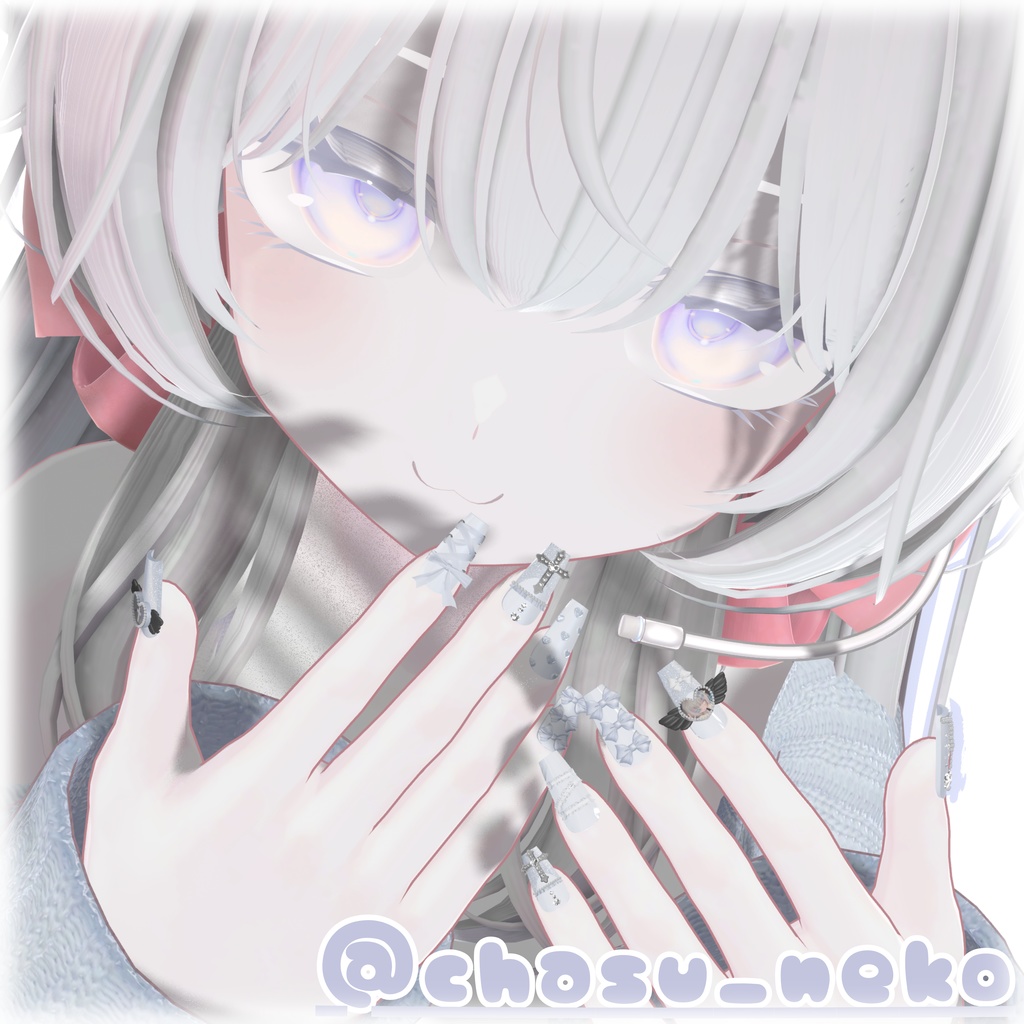 【6Avatar対応】推♡nail【MA対応】