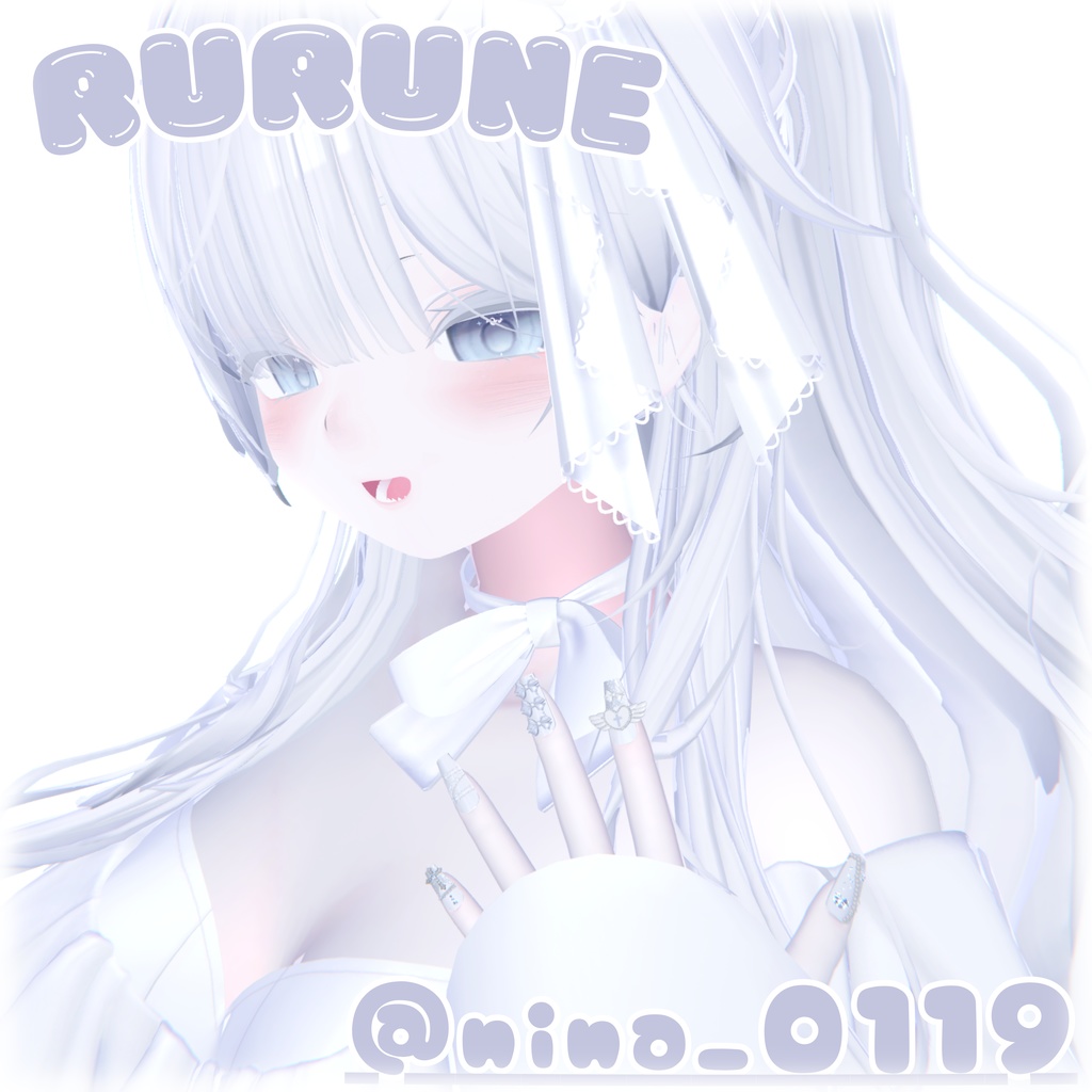 【6Avatar対応】推♡nail【MA対応】